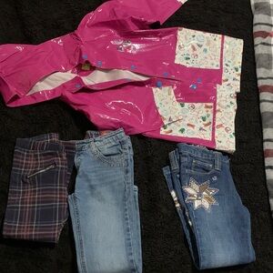 Western Chief Pink and Blue Kids Casual Bottoms